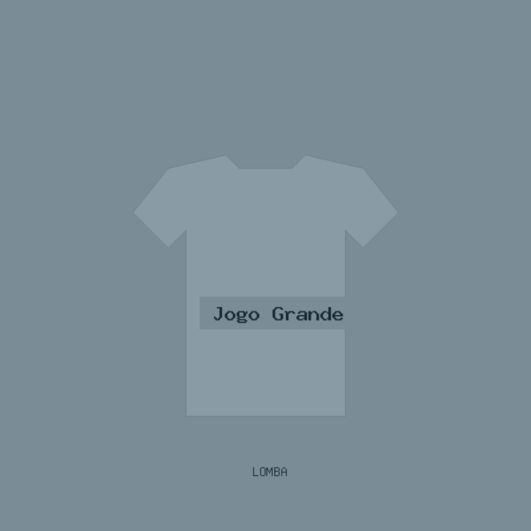 Mockup t-shirt LOMBA Jogo Grande